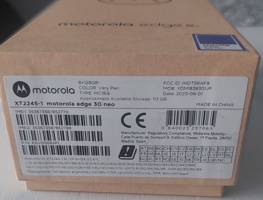 Motorola Edge 30 Neo