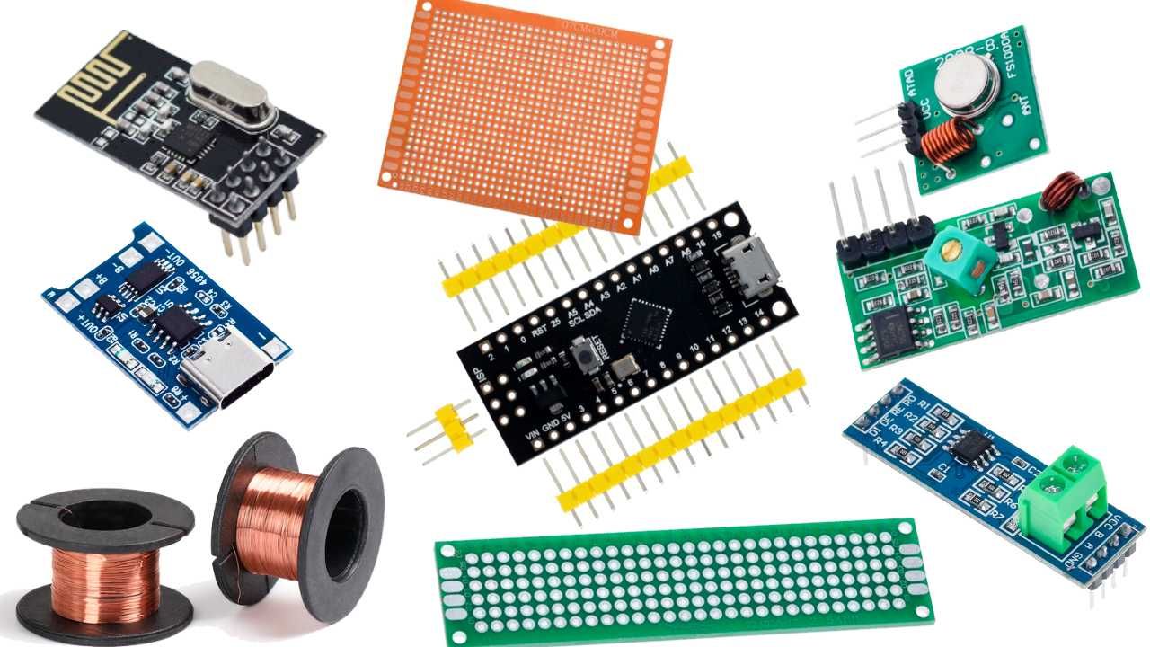 [Preços+baixos]Arduino, proteção bat., placas protótipo, 433MHz, RS485