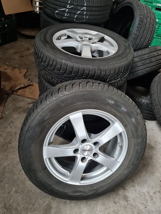 Koła felgi dezent opony 5x114.3 Nokian wr d4 215 , 65 , 16 zima zimowe
