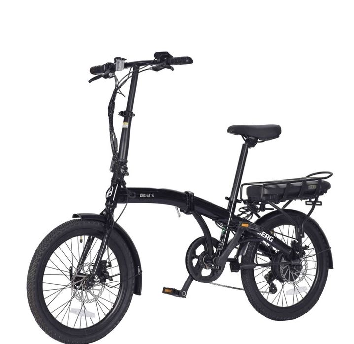 Nova - Bicicleta Elétrica Dobrável Berg Roda 20''