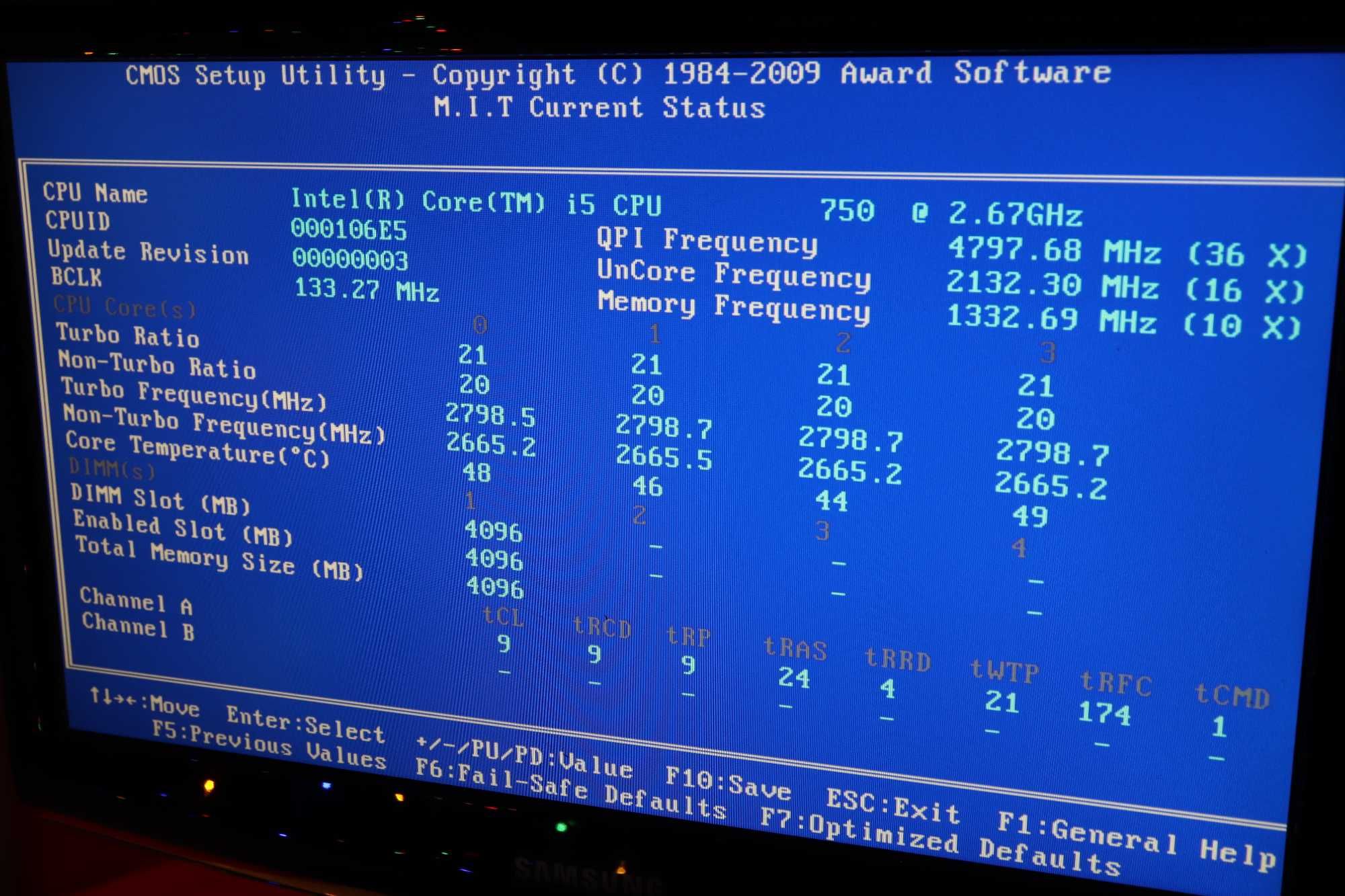 Komputer Gigabyte GA-P55-US3L GF8500GT Intel i5 750 TakeMe 700W LCD