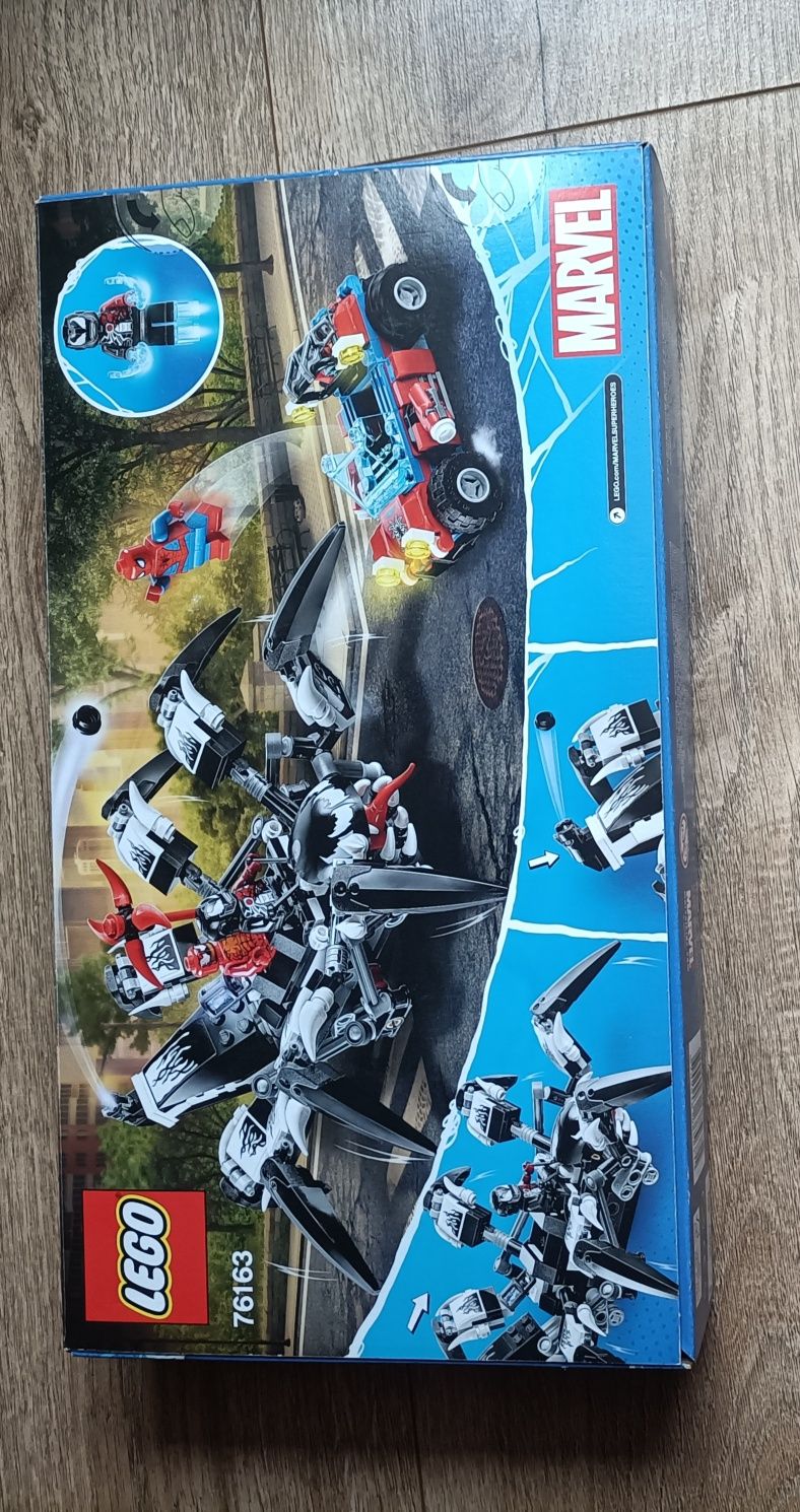 Nowe LEGO 76163 Marvel Super Heroes - Pełzacz Venoma.