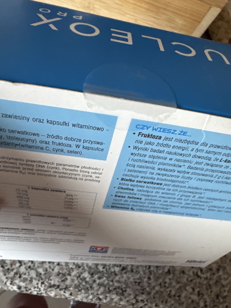 Nucleox pro cale opakowanie