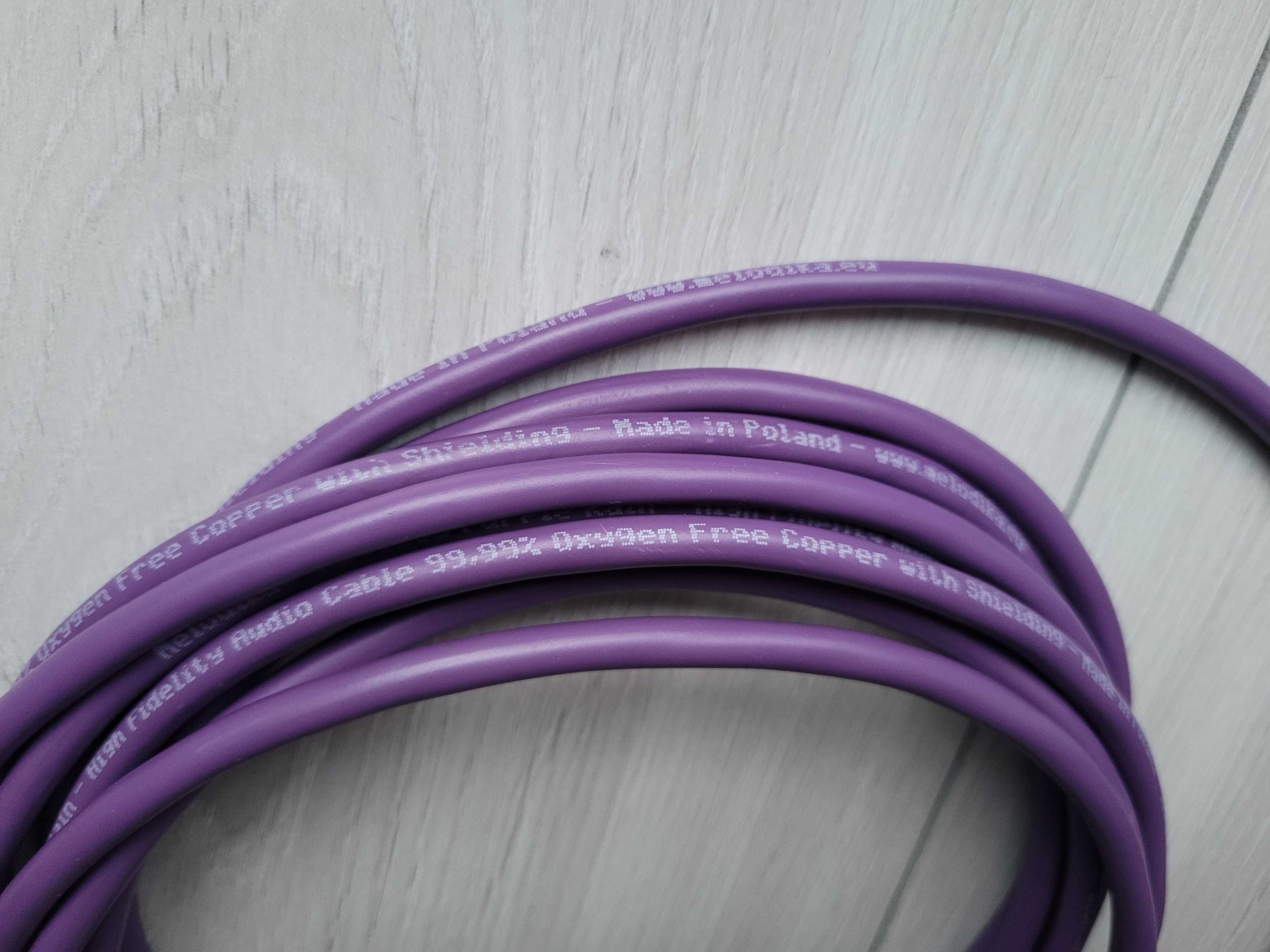 Kabel mikrofonowy audio MELODIKA MDC1230 OFC z wtykiem - 5M