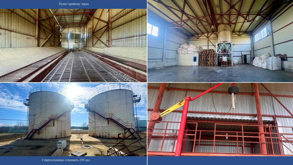 Продаж 100% кор. прав спиртового заводу