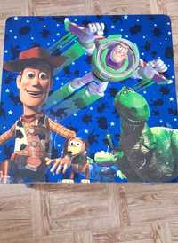 stolik i krzesła, Toy Story, Chudy, Buzz, drewniany, mały