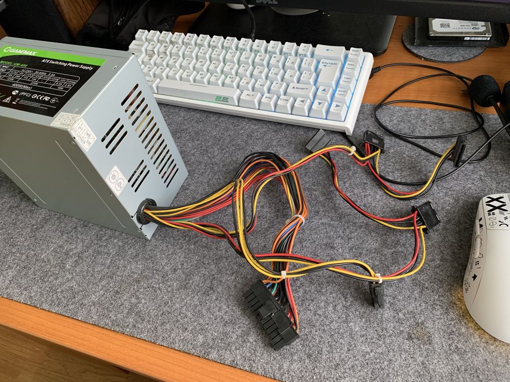 GameMax GM400 + перехідник 8-pin PCI-E