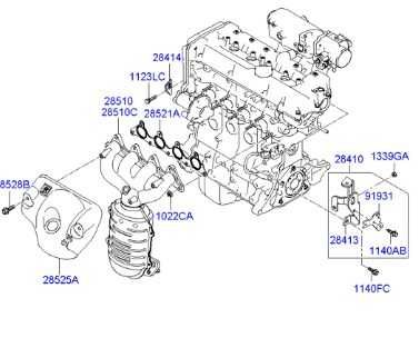 Вставка для замены катализатора Hyundai Accent Getz Хюндай Акцент Гетц