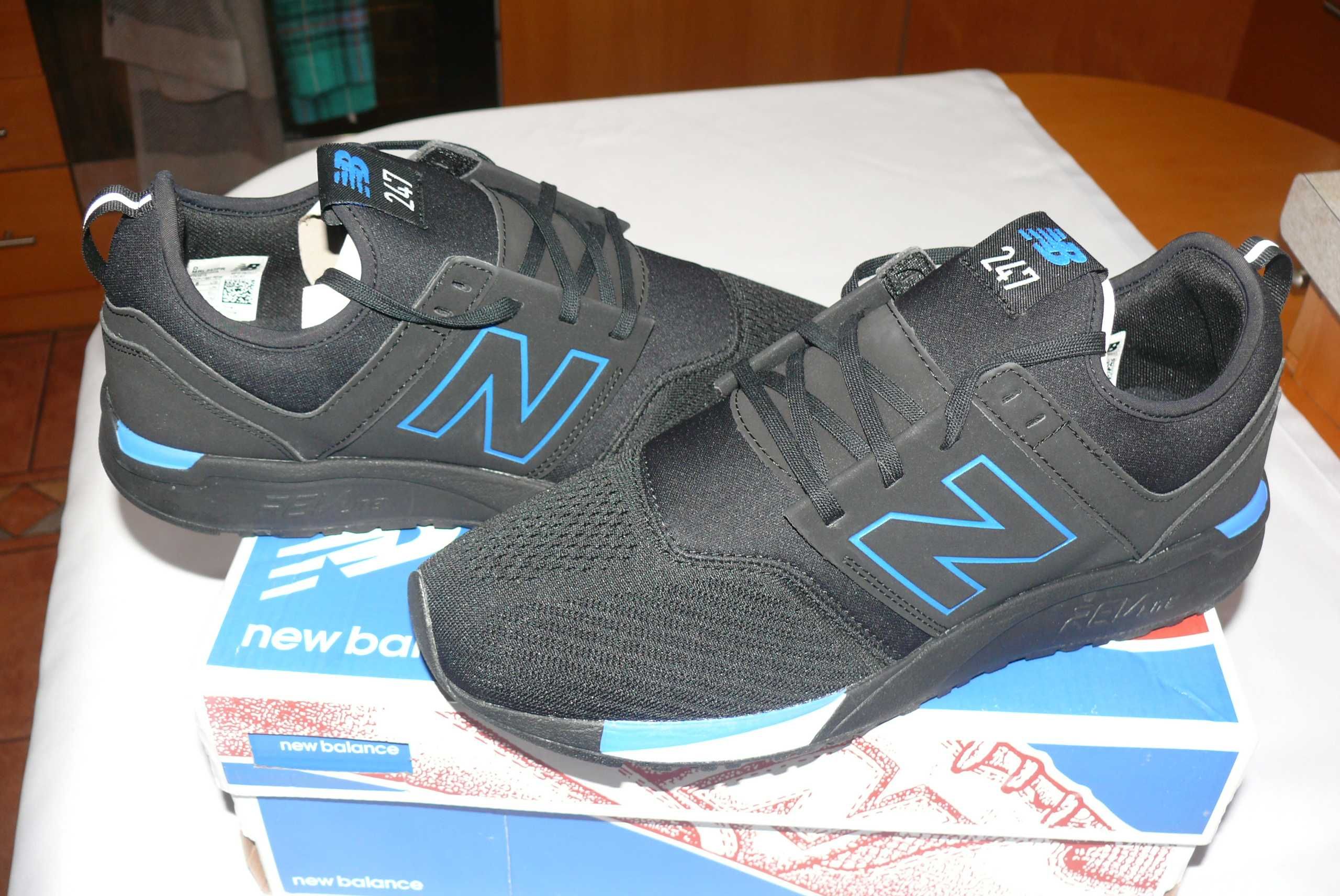 Buty męskie sportowe NEW BALANCE MRL247PR 43 EU 27,5 CM czarne