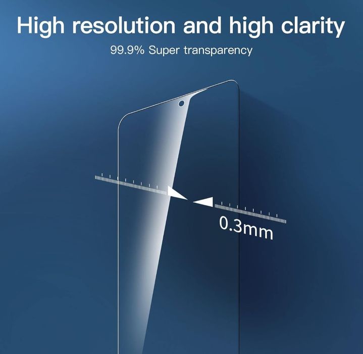 NEW'C 3 sztuki Szkło dla Xiaomi Redmi Note 12 Pro, 12 Pro+ 5G