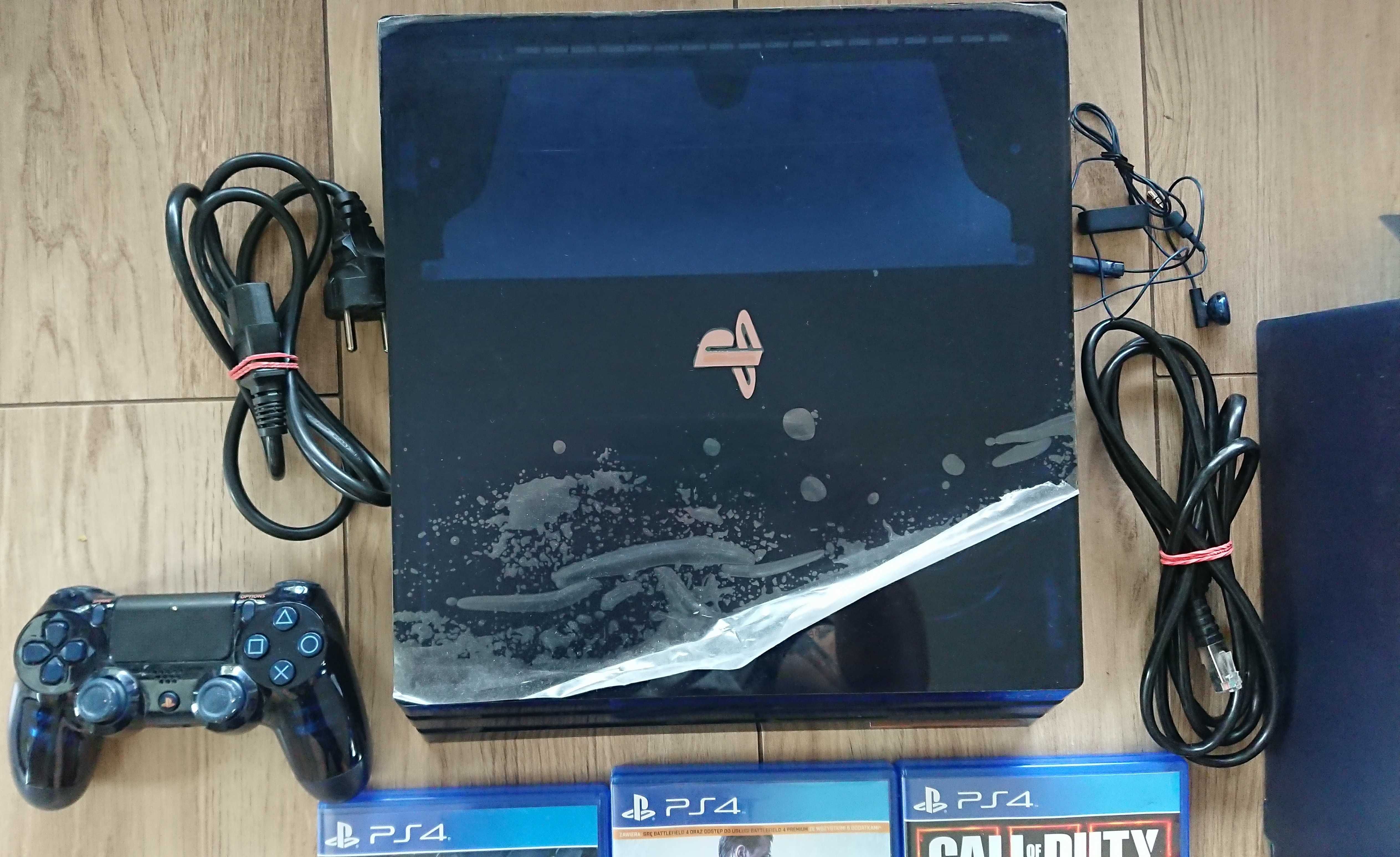 Sony Playstation 4 Pro 500 Million limited Edition 2TB + 5 gier