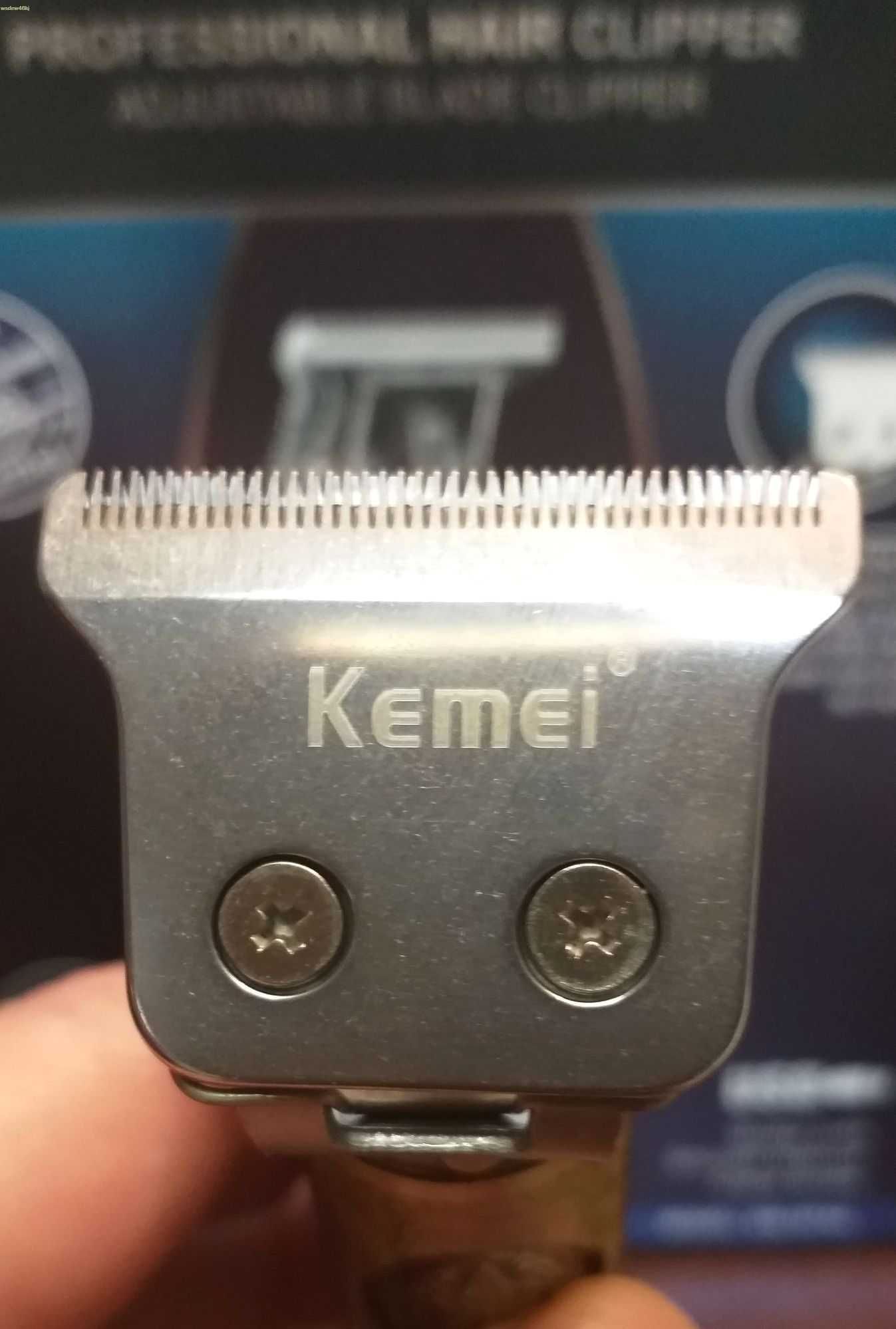 Триммер Kemei Km-1974A машинка для стрижки волос и бороды окантовка