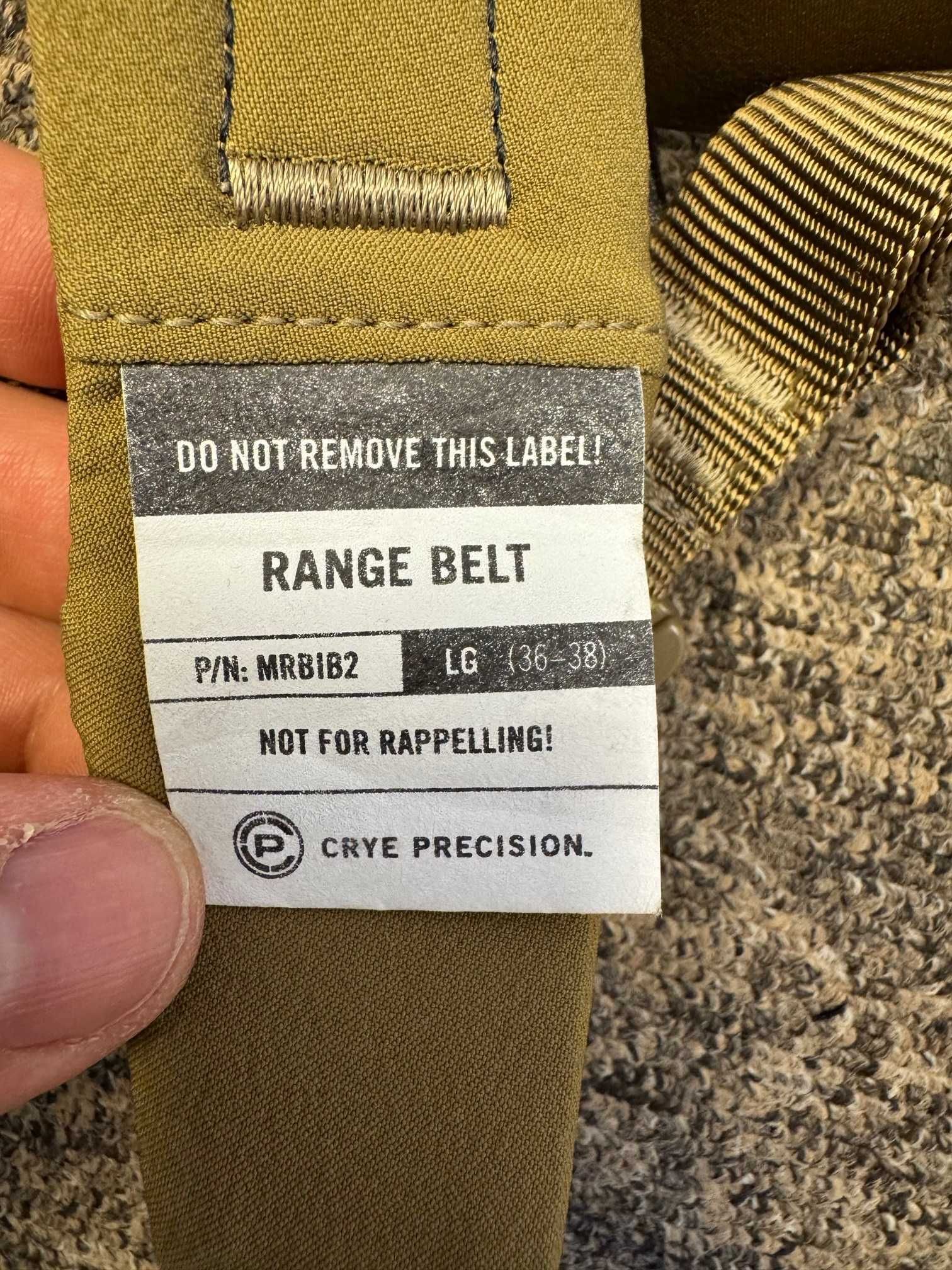 Pas oporządzeniowy Crye Precision Range Belt Coyote