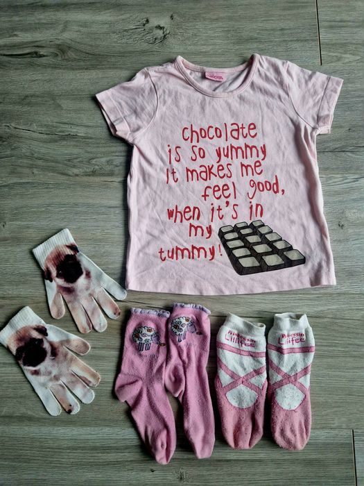 Paczka markowych ciuszków. Dziewczynka r 110-116cm. NEXT, 5.10.15. Z7