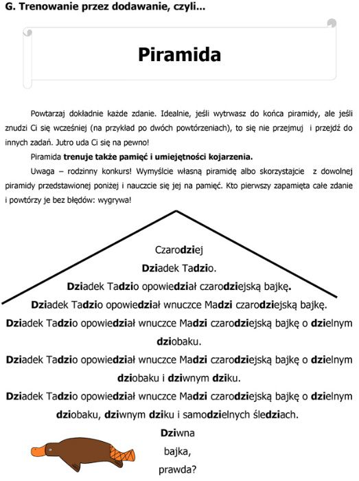 Roześmiana Logopedia Trenujemy Dzi Dź Dż Dz mistrzowska mieszanka