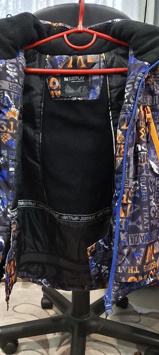 Зимова куртка для хлопчика з водонепроникної тканини