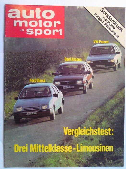 Auto Motor u. Sport Dodatek specjalny 25/1982