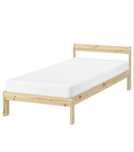 Cama ikea 90x200 + estrado + colchão