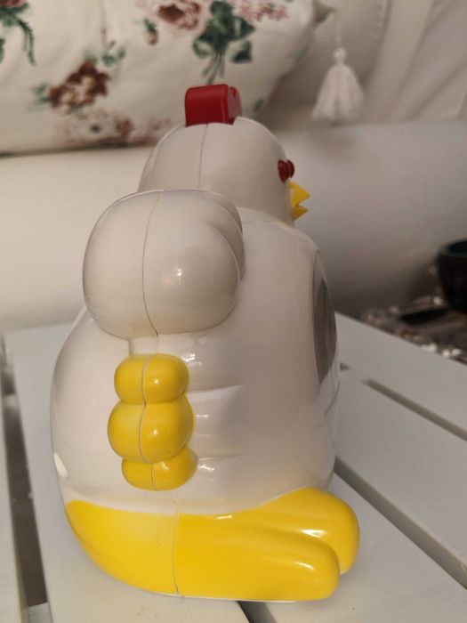 Будильник-годинник півник з озвученням Японія Сітізен 80-е