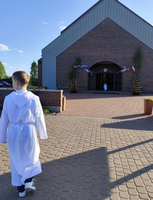 Alba komunijna  dla chłopca