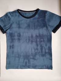 T-shirt meski niebieski rozmiar M Podkoszulek z krótkim rękawem