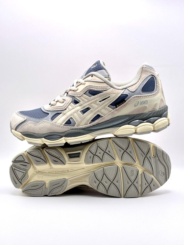 Чоловічі кросівки асікс термо asics gel nyc на зиму осінь гортекс