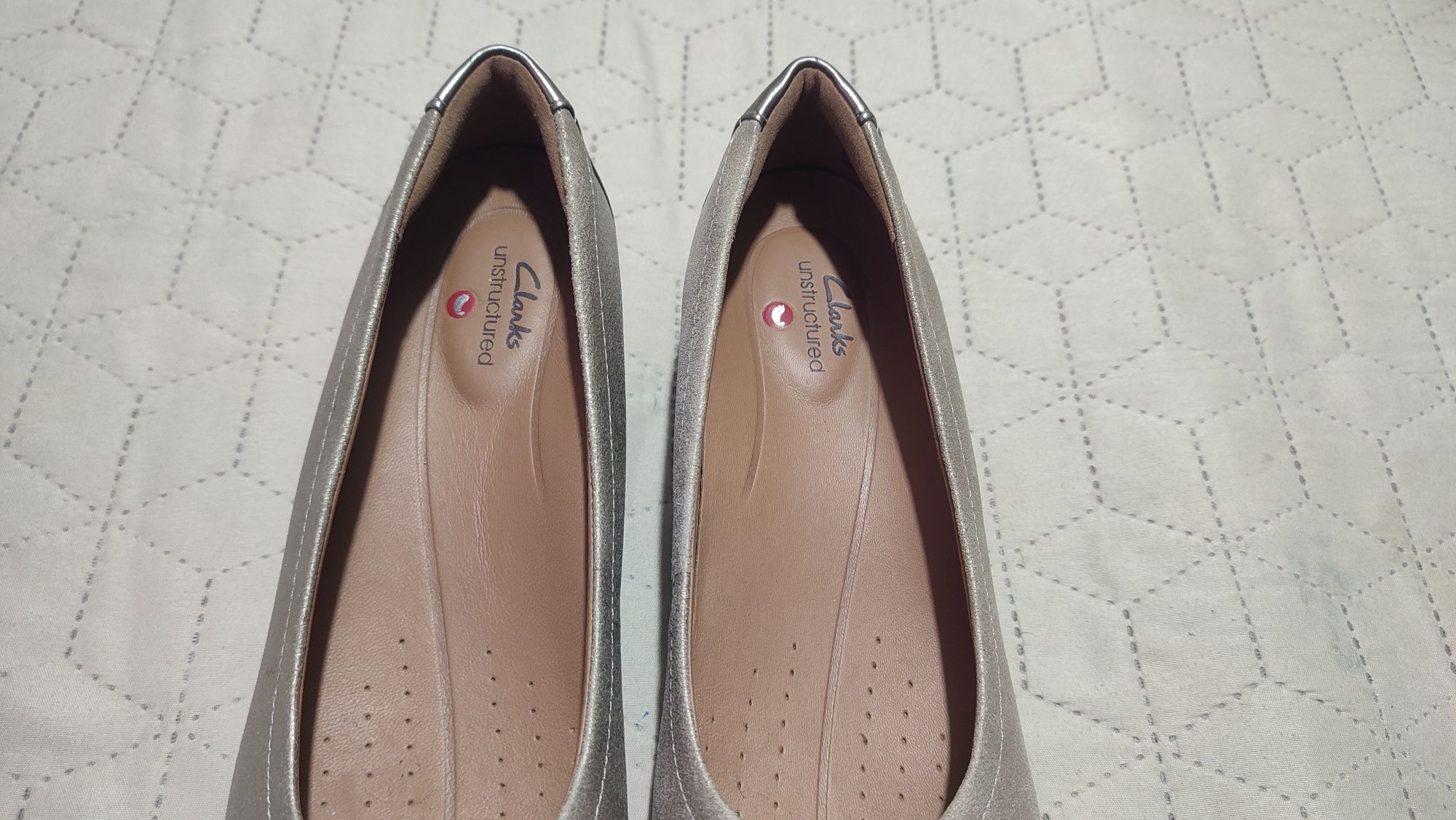 Балетки Clarks, 38 р., 23,5-25 см