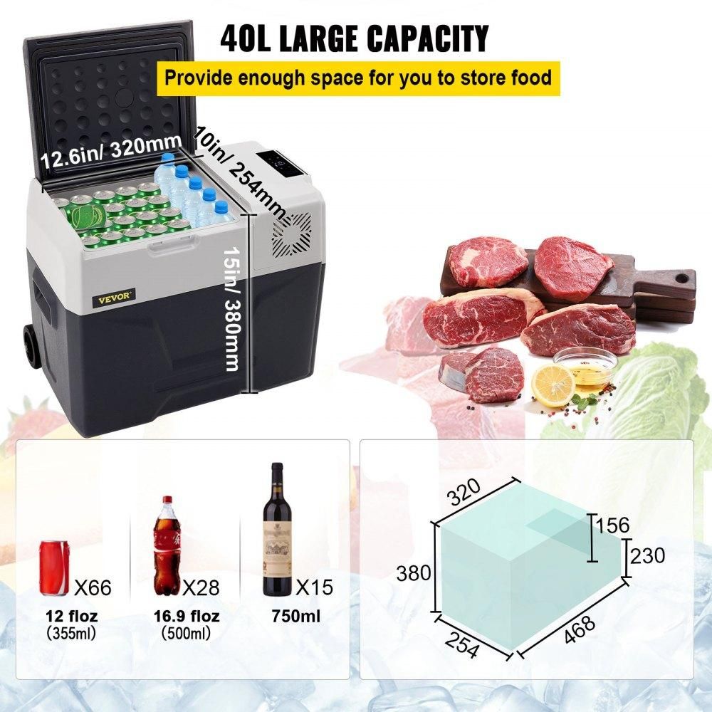 Mini Caixa de Refrigeração Portátil (40L)