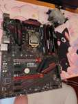 Płyta główna MSI BB360 gaming plus + i5-9400f + 16gb ram ddr4