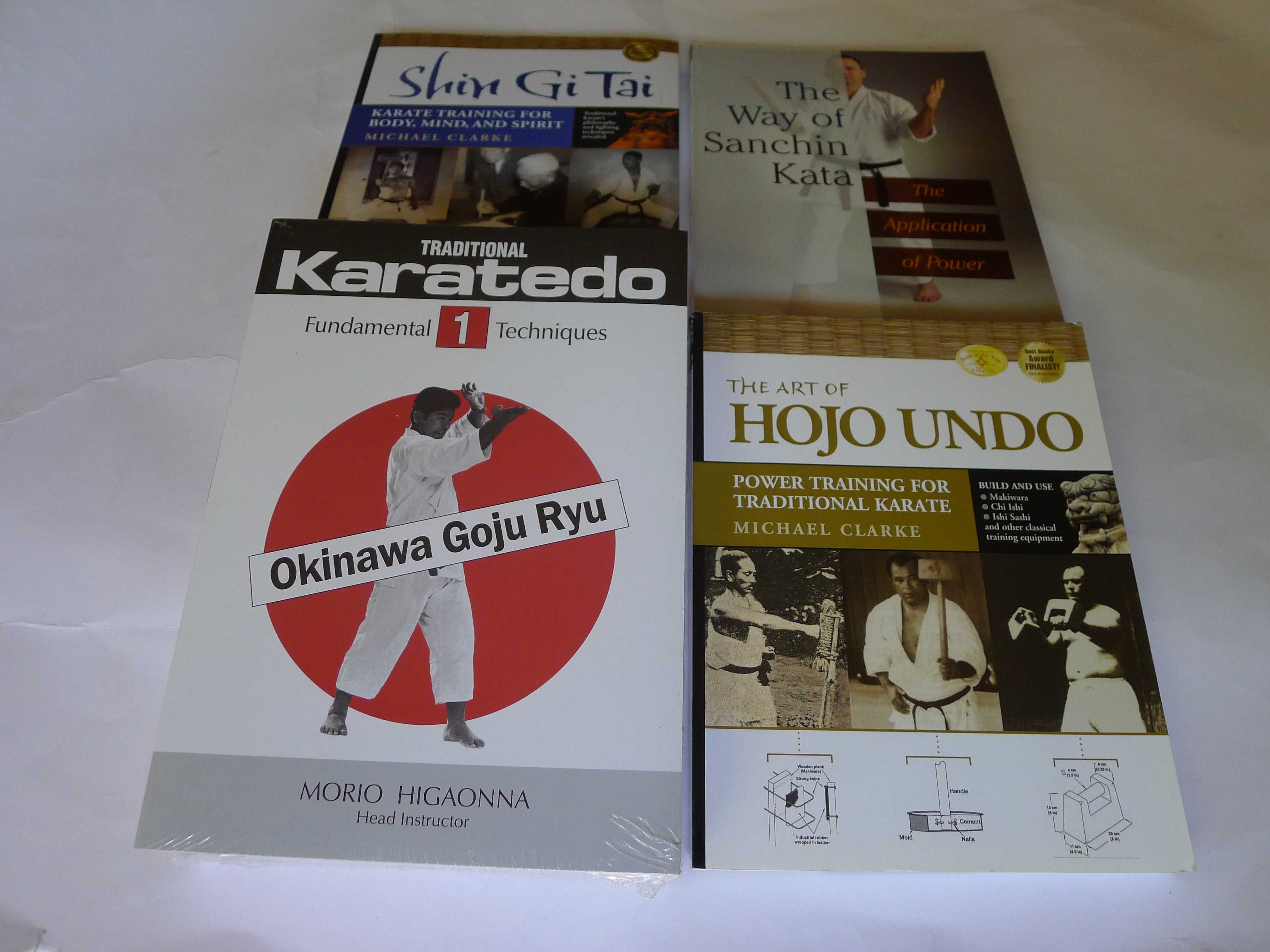 HIGAONNA - Karate Okinawa Goju Ryu cz 1 - 4 , 7 ks. UNIKAT /Yamaguchi