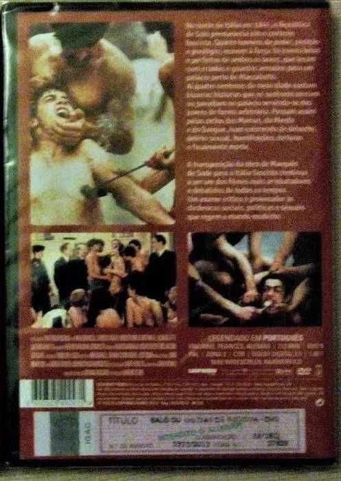 DVD Salò ou Os 120 Dias de Sodoma, de Pier Paolo Pasolini