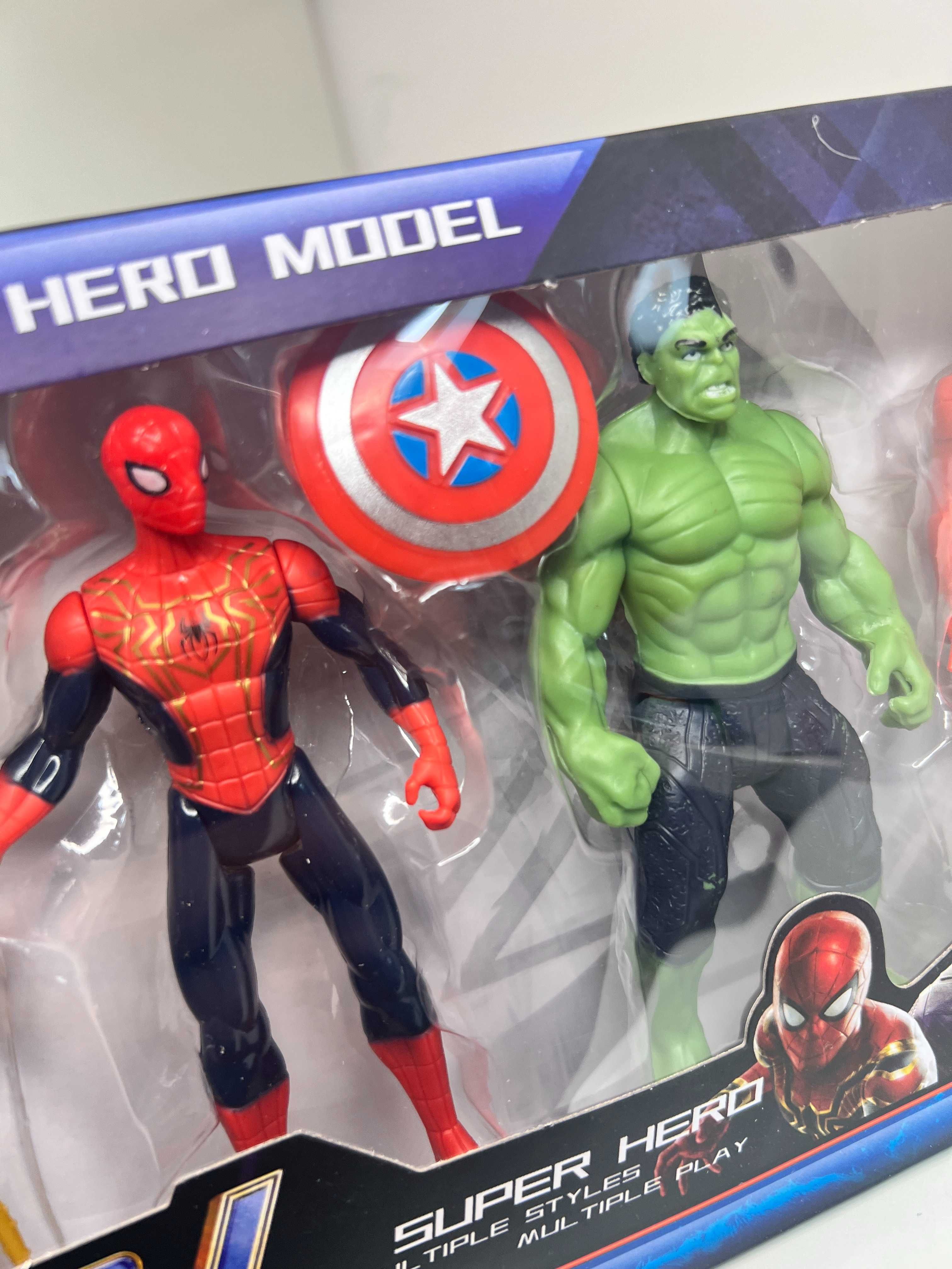 Figurki Avengers Marvell Hulk Thanos Spiderman IronMan Ameryka Capitan