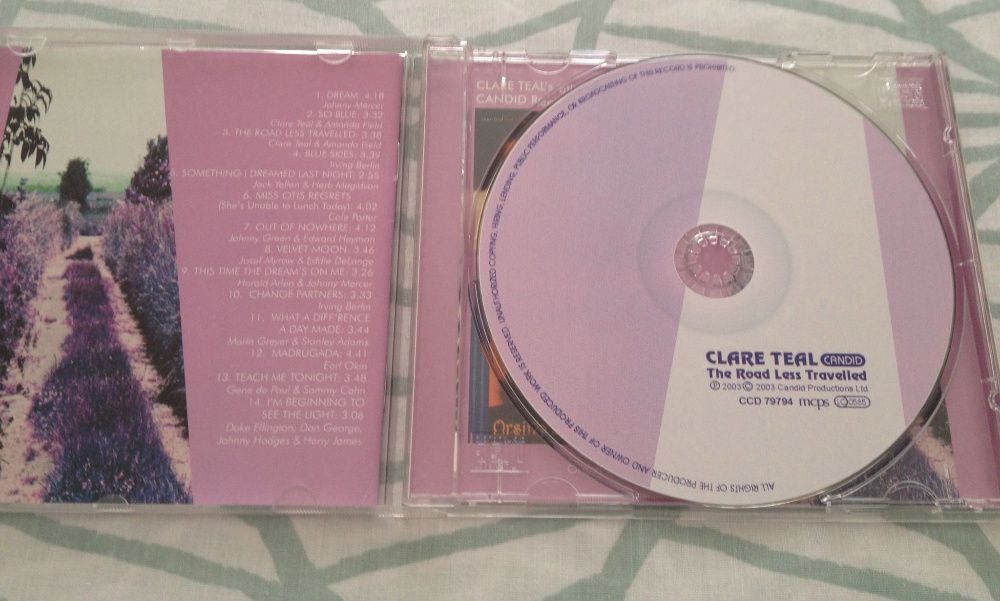 CD "Clare Teal - The Road Less Travelled"