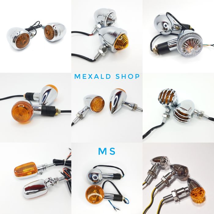 Повороты на мотоцикл мото поворотники Honda Suzuki Yamaha Kawasaki KTM