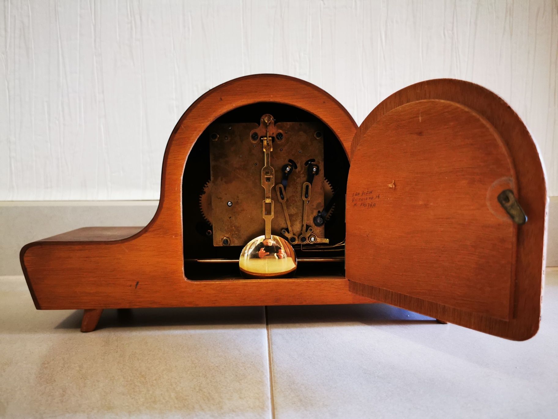 Zegar kominkowy - Art Deco, antyk