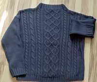 Granatowy sweter Esmara 40/42