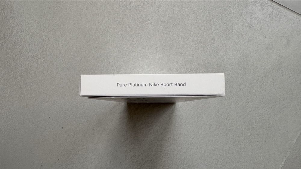 Pasek Apple Watch Pure Platinium Nike koperty 44/45/46/49 mm