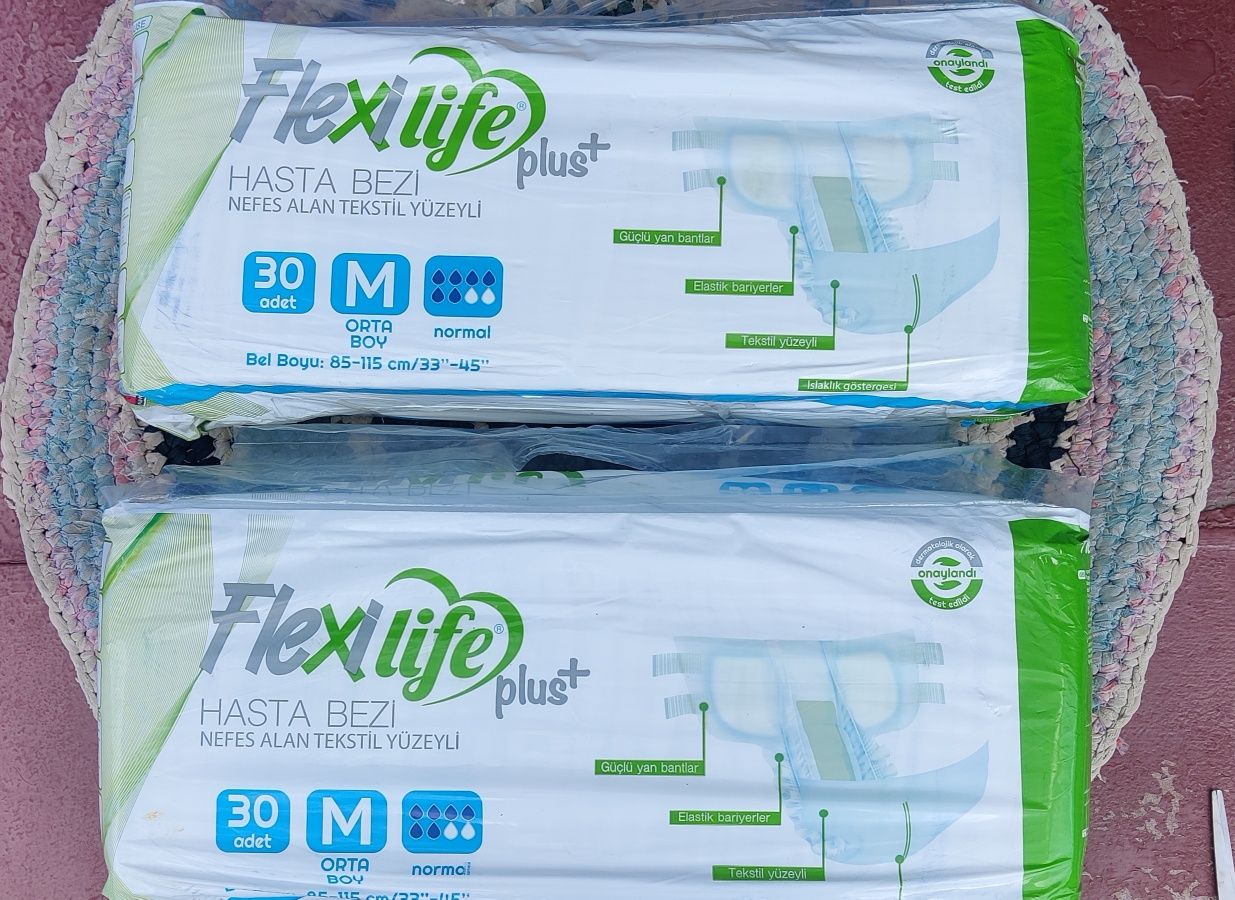 Підгузки для дорослих Flexi Life М-ка памперси