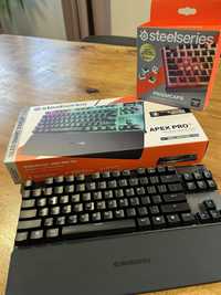 Steelseries Apex Pro Tkl klawiatura gamingowa + Prismcaps