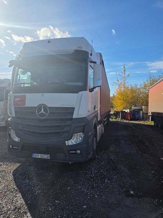 Mercedes-Benz ACTROS 1848  Mercedes-Benz Actros 1848 Salon PL 480 km 1szy właściciel Gigaspace