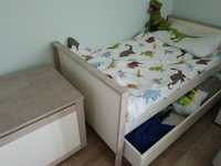Łóżeczko łóżko tapczanik dziecięce Bellamy Simple 140x70 z materacem