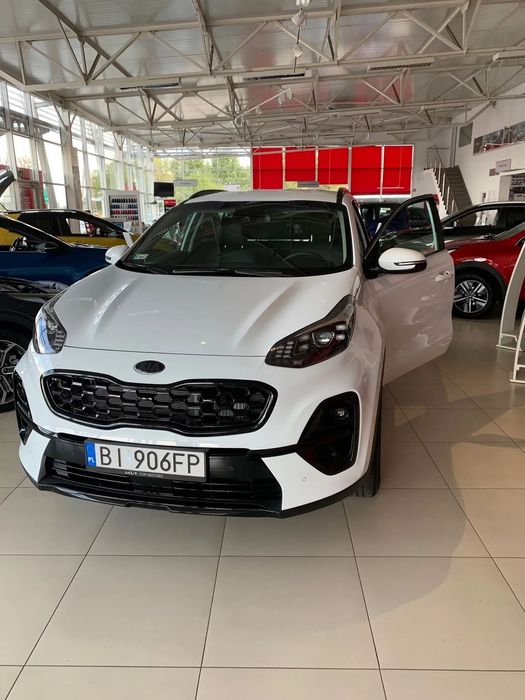 Kia Sportage Kia Sportage biały 1.6 T-GDI Black Edition GWARANCJA