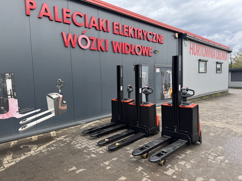 Paleciak elektryczny Toyota BT 2019 r BT SWE 080 L 160 cm 800 kg wózek