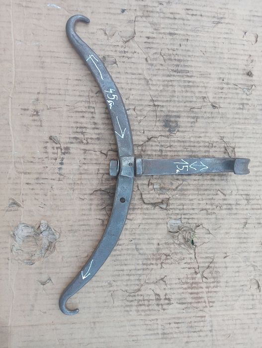 Hak metalowy stary