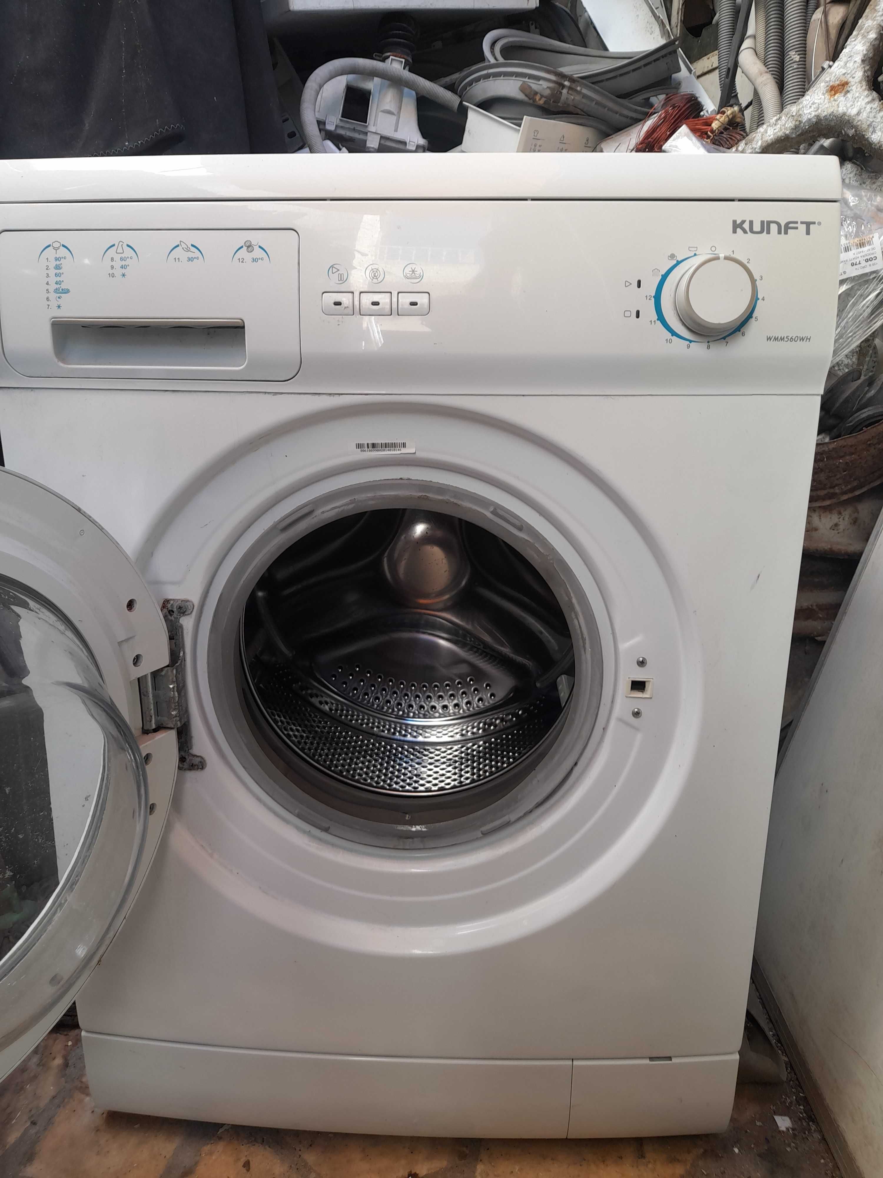 maquina de roupa cunft 7  quilos 1000 rpm