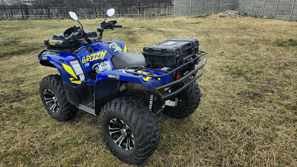 Yamaha grizzly 700 4x4 Stan bardzo dobry, dodatki Doinwestowana warto