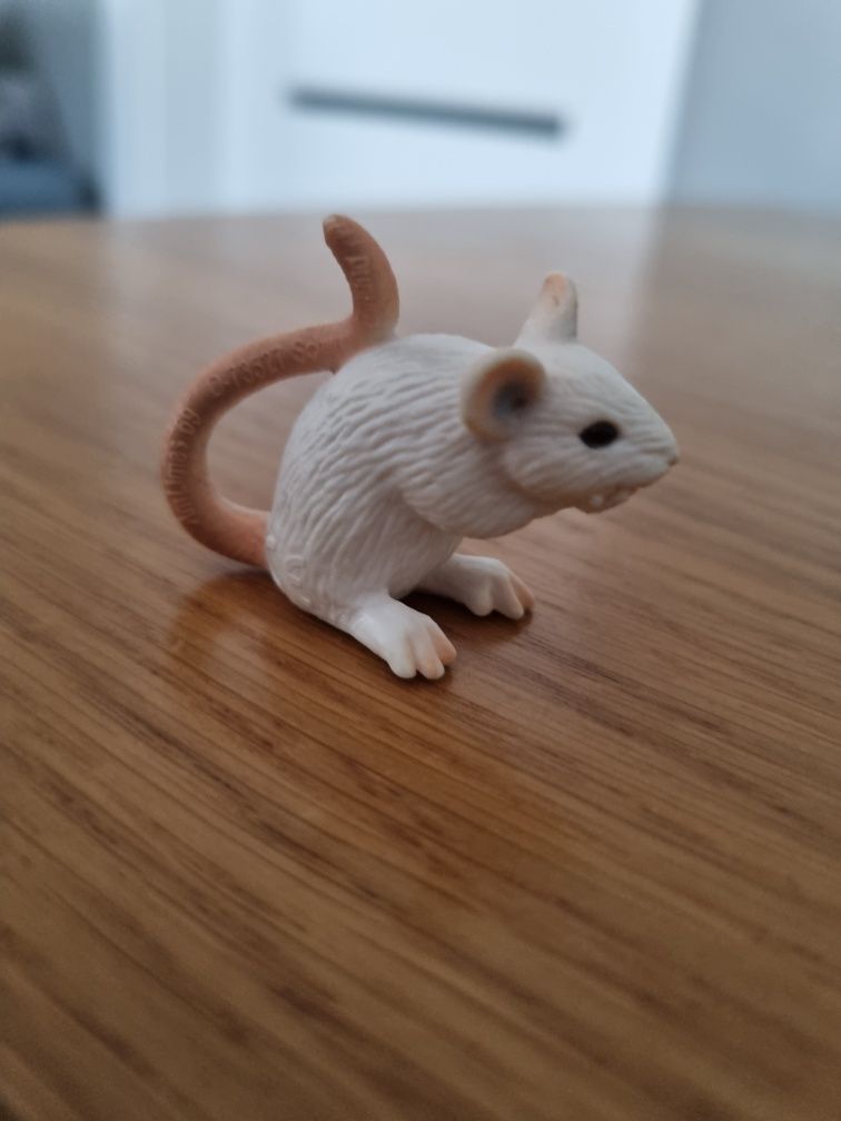 Biała mysz schleich figurka