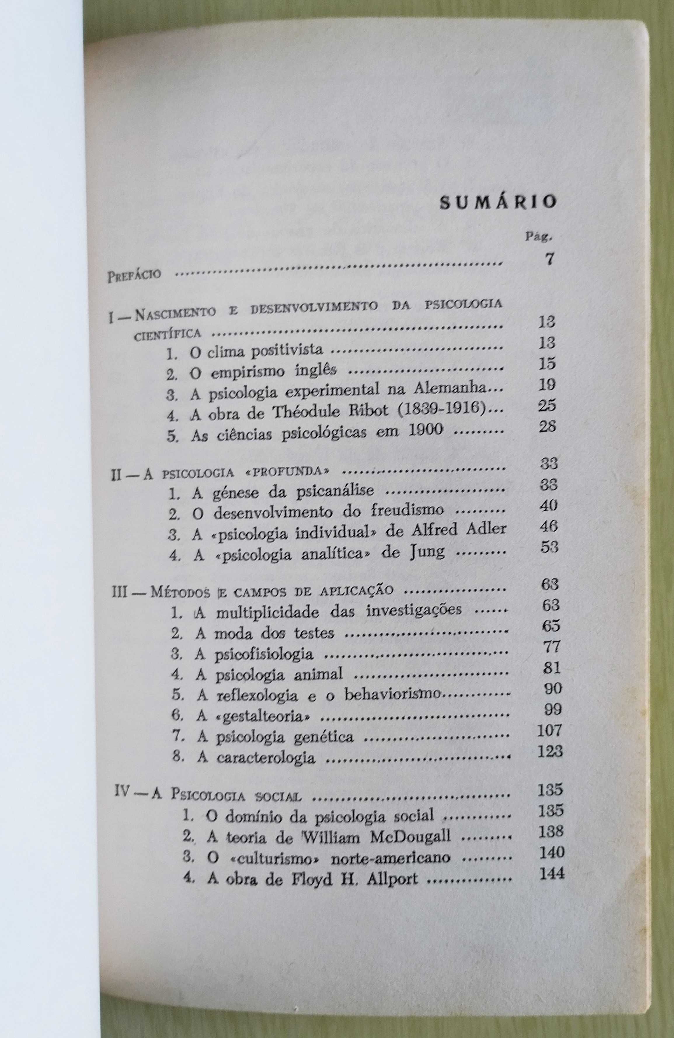 A Psicologia Contemporânea de Fernand L. Mueller