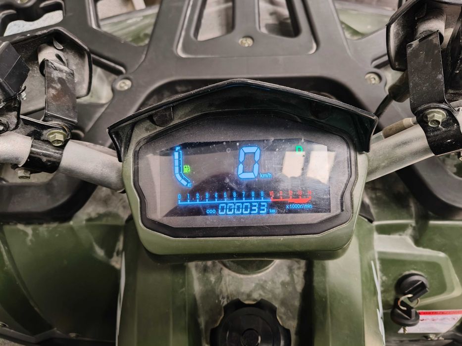 Quad DUŻY ASIX RANGER 250CM3 wyciągarka pług do odśnieżania