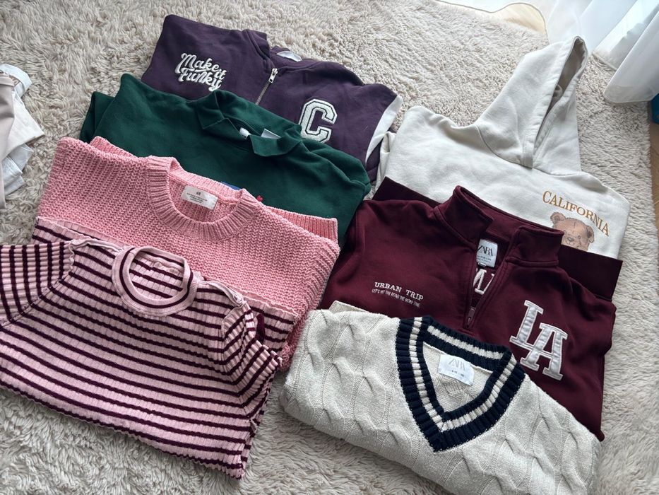 Ubrania dziewczynka rozmiar 140